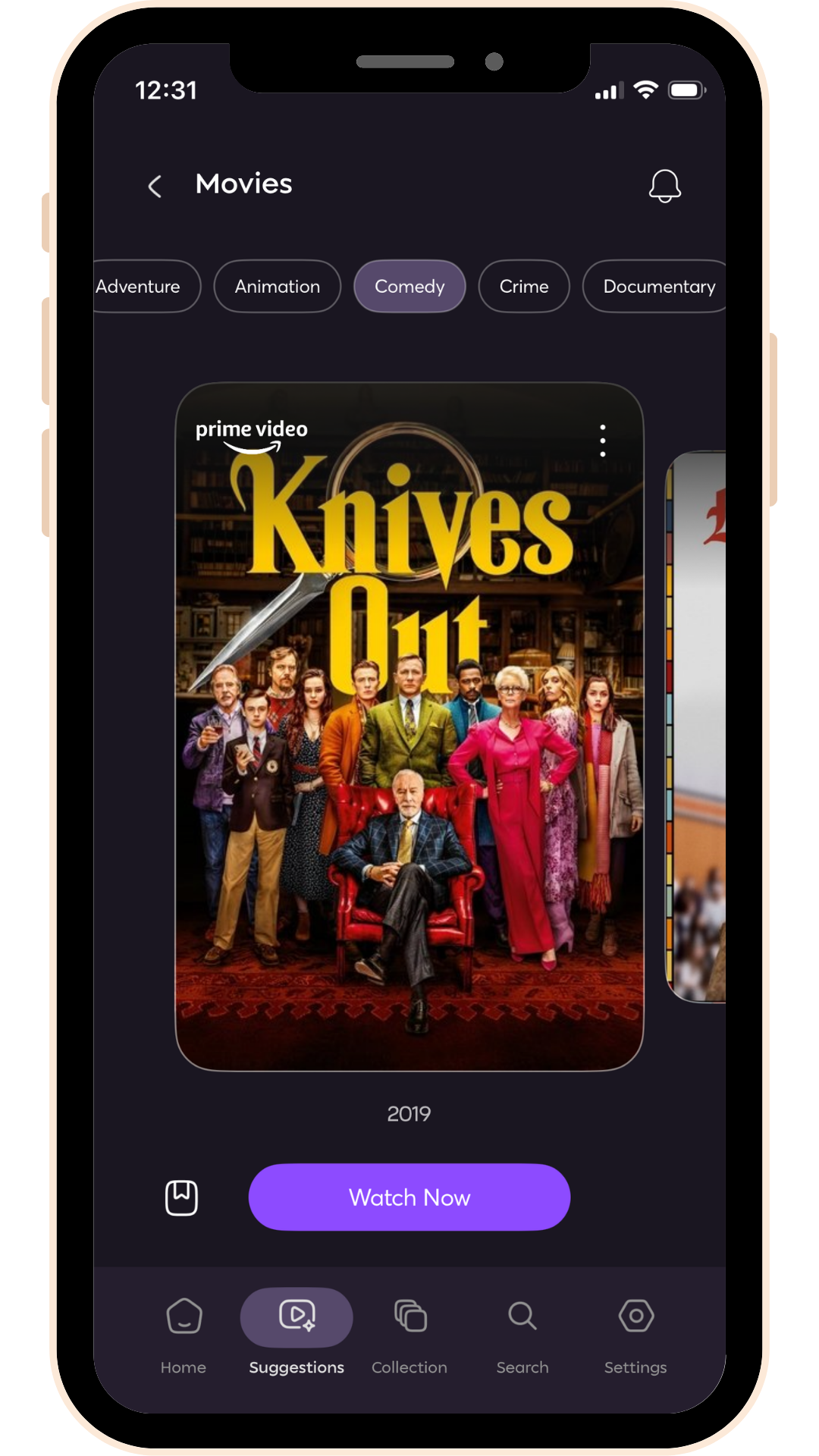 Instaflix Website screenshot 3